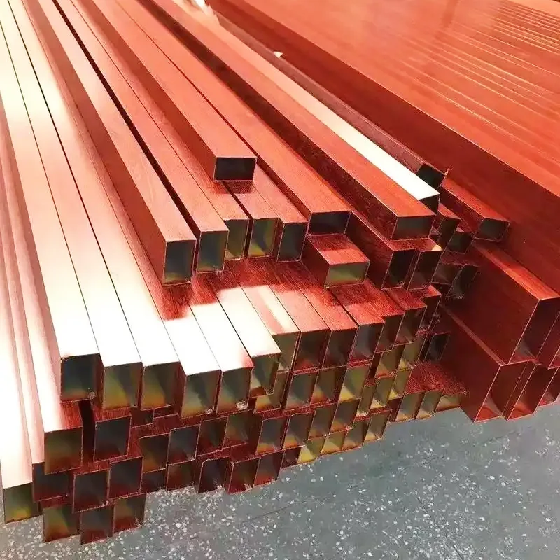 7075 Aluminium vierkante buis