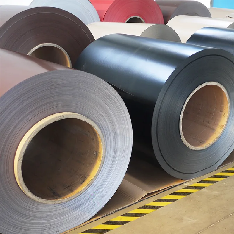 Kleurgecoate aluminium spoelen