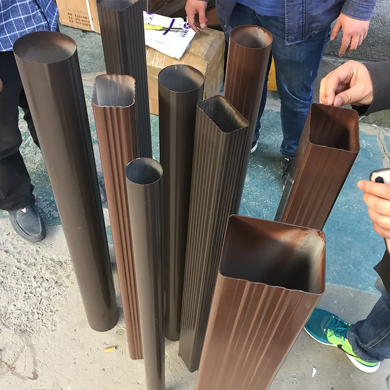 Aluminium buis met fluorkoolstofcoating